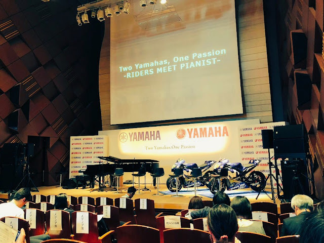 YAMAHAのバイクと音楽の共演