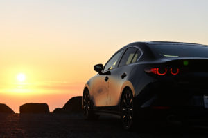 日の出, 海岸, マツダ, Nikon Z50