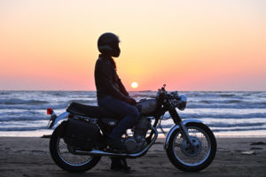千里浜海岸, 夕日, ヤマハ, Nikon Z6III