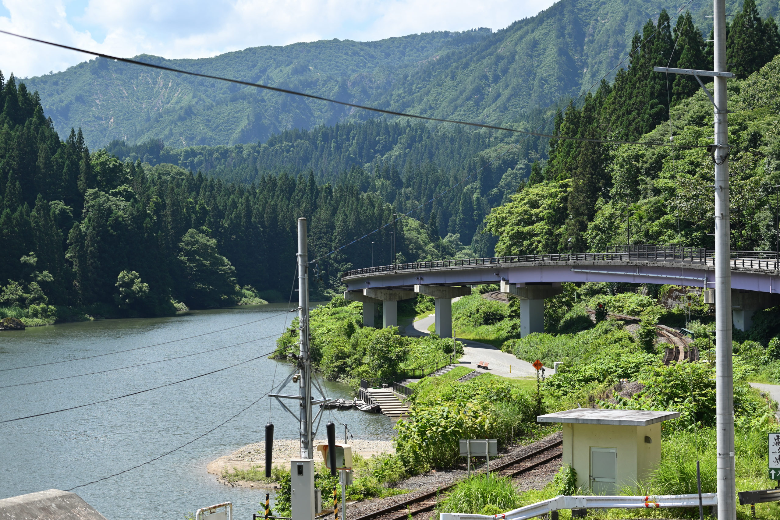 只見川と只見線